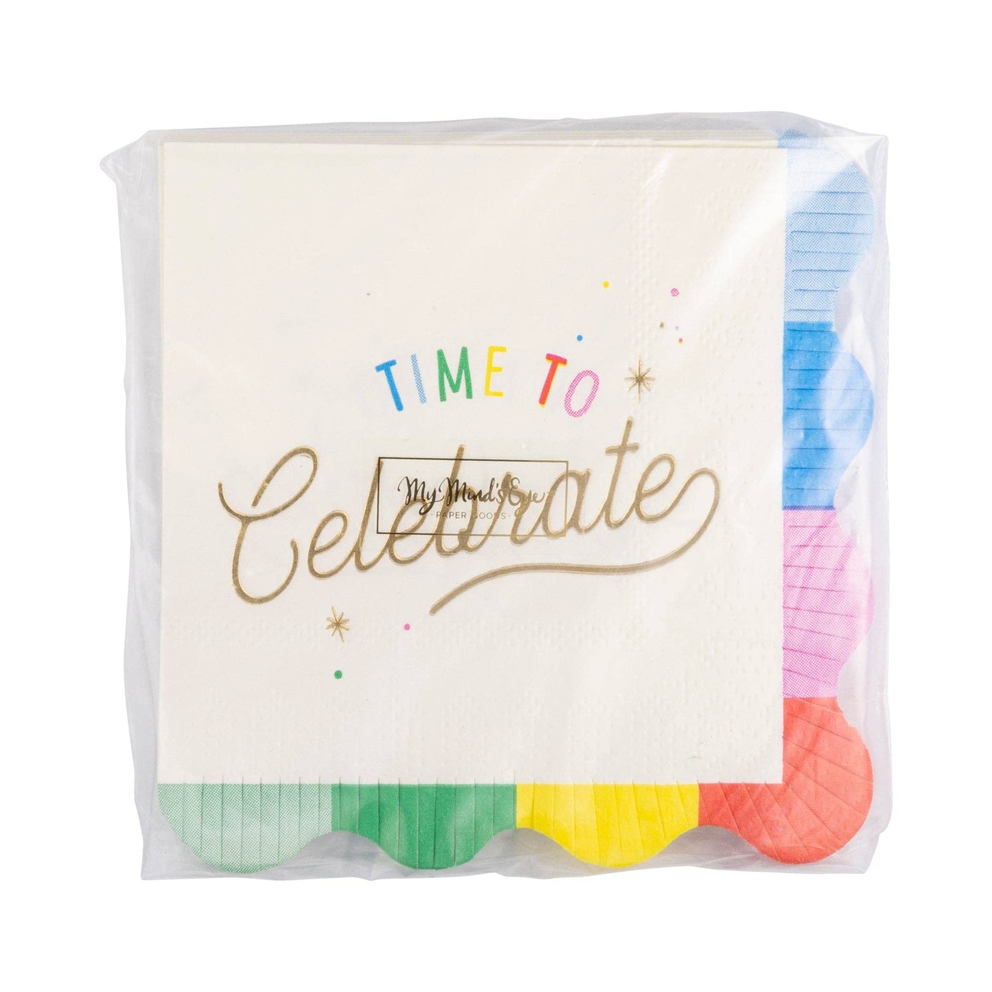 Time to Celebrate Cocktail Napkin - 18 pk