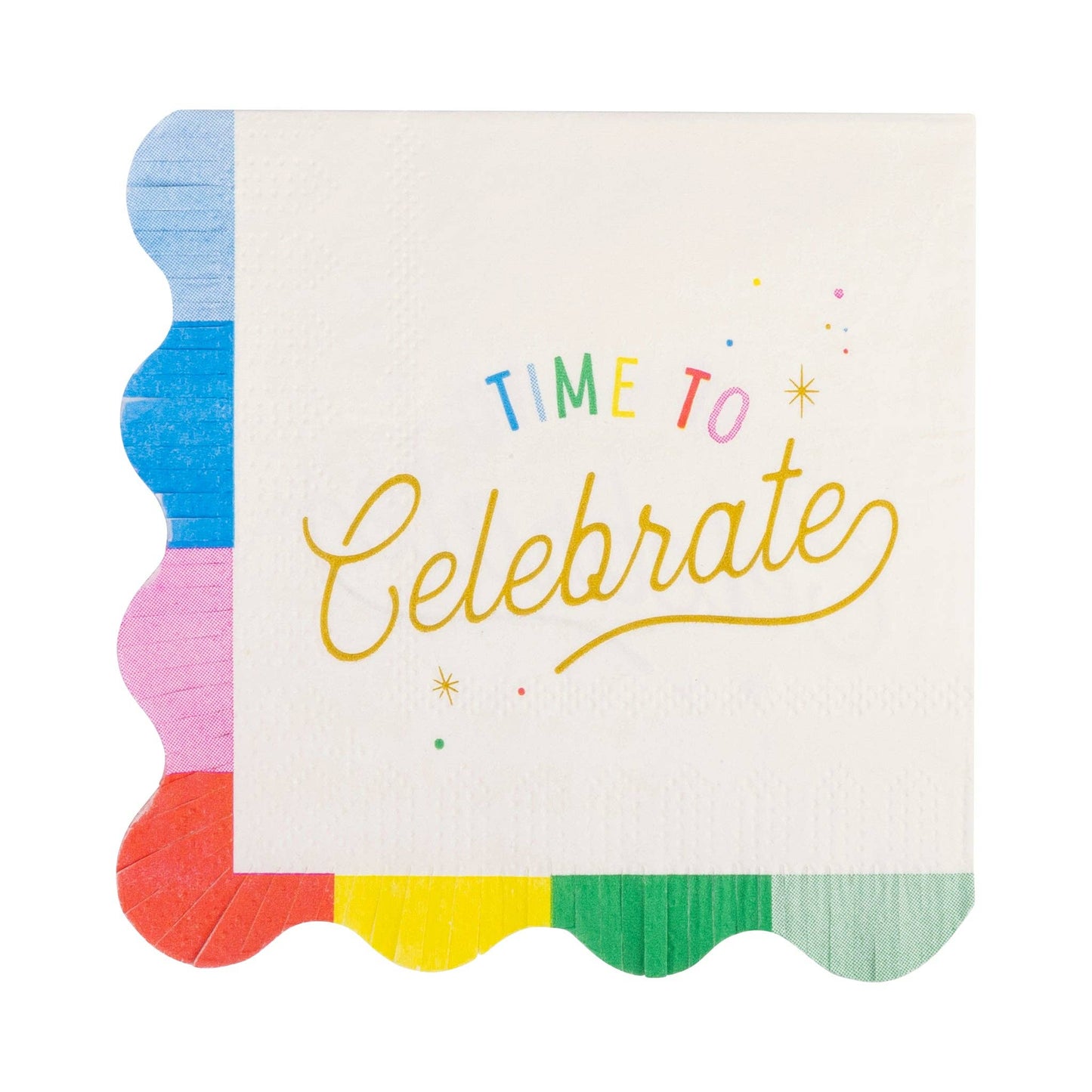 Time to Celebrate Cocktail Napkin - 18 pk