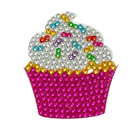 Vanilla Cupcake stickerbeans sticker - 1 pk