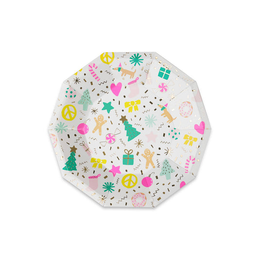 Merry + Bright Small Plates  - 8 Pk.