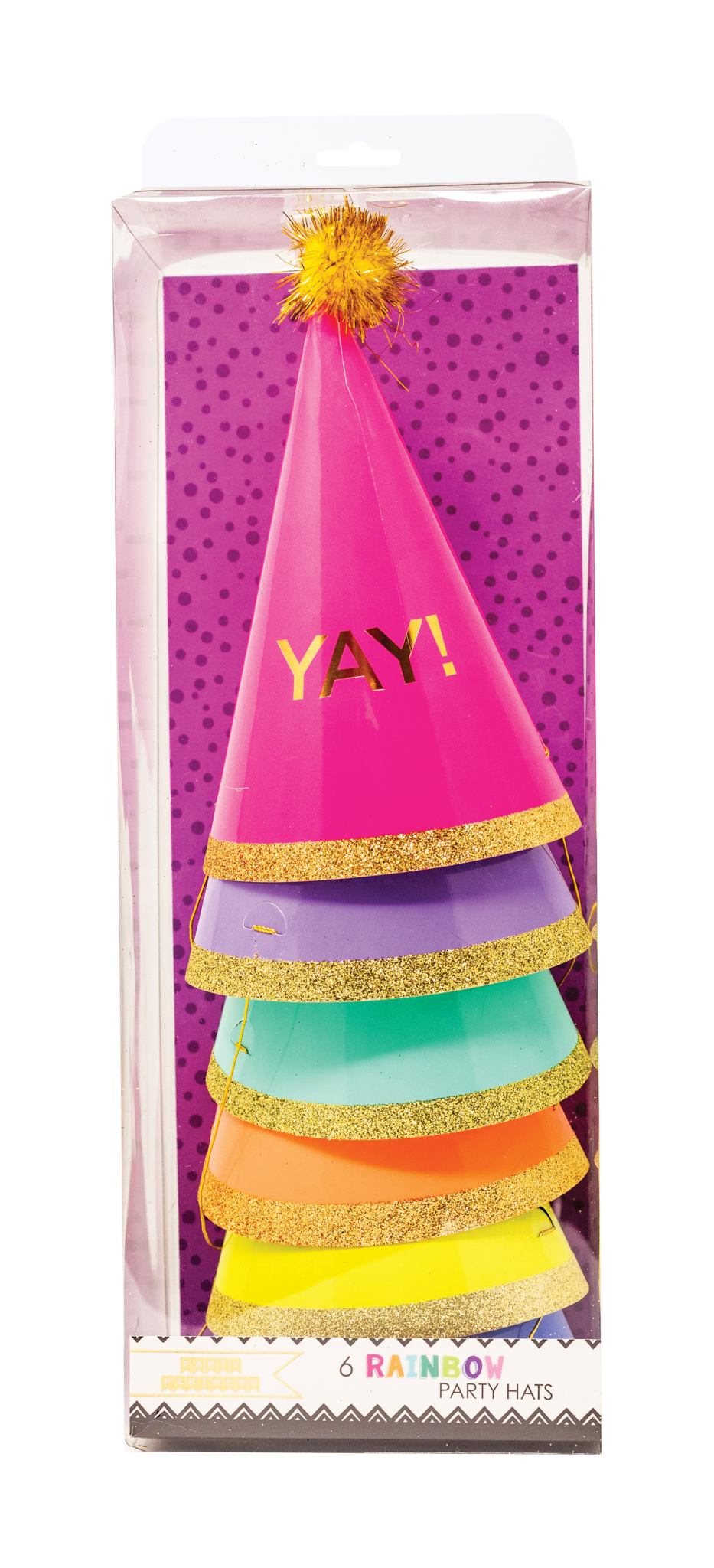 YAY! Party Hats - 6 pk