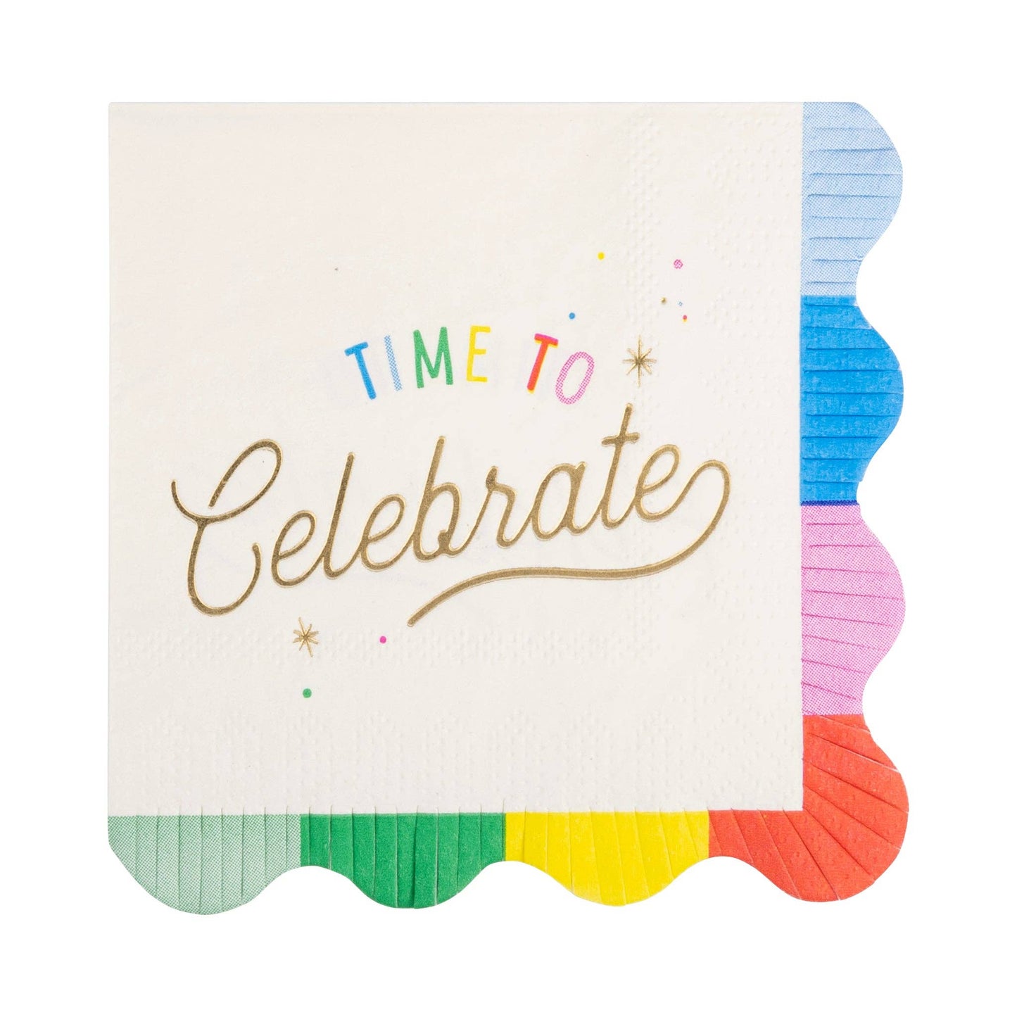 Time to Celebrate Cocktail Napkin - 18 pk