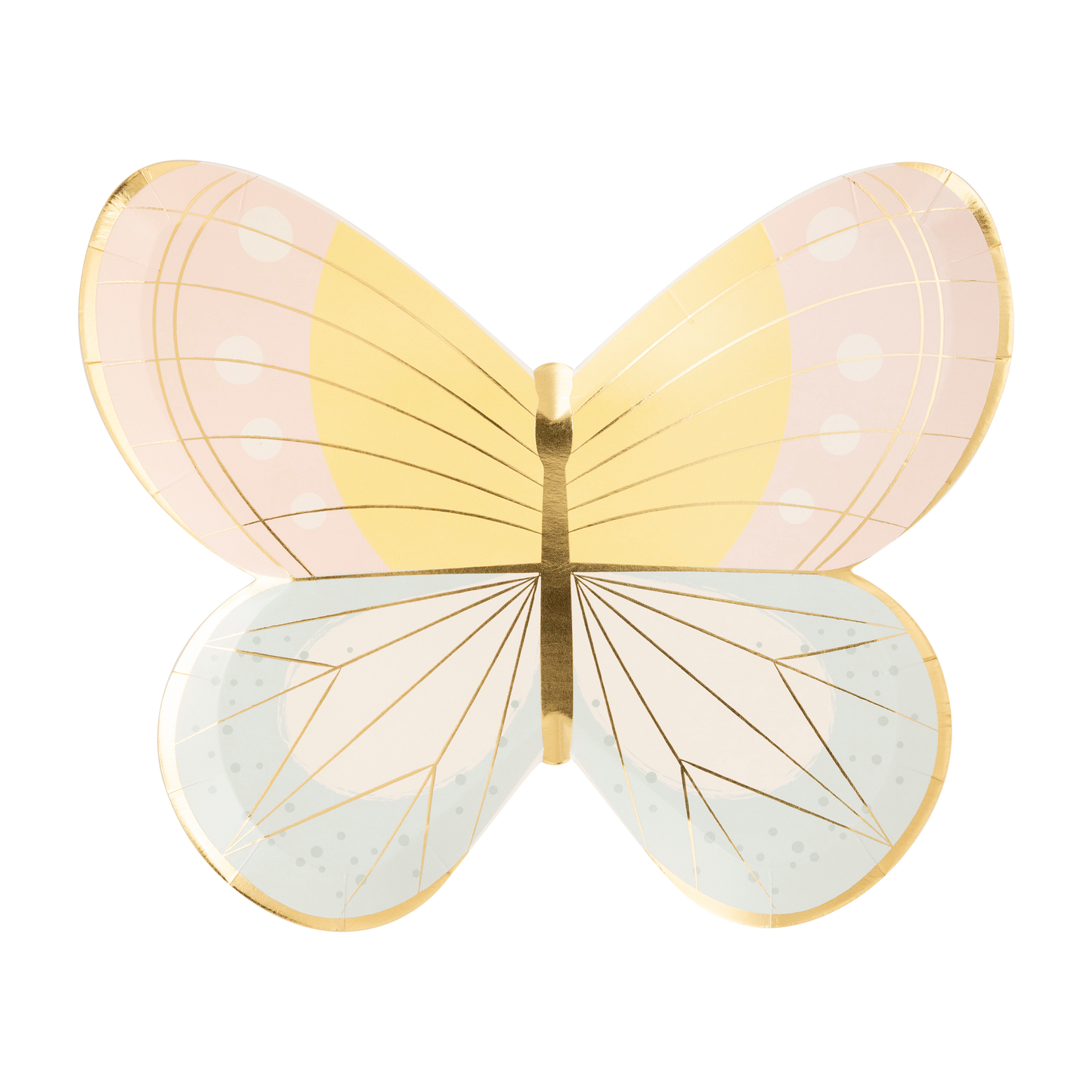 Butterfly paper Plates - 8 pk