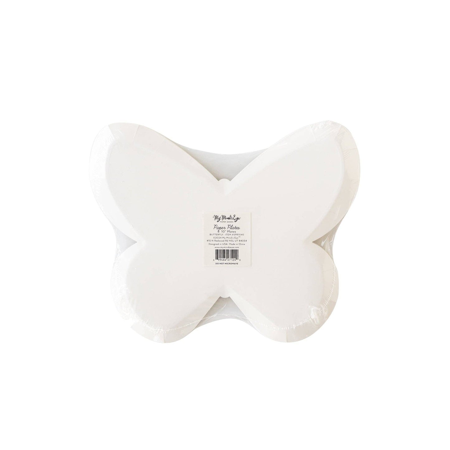 Butterfly paper Plates - 8 pk