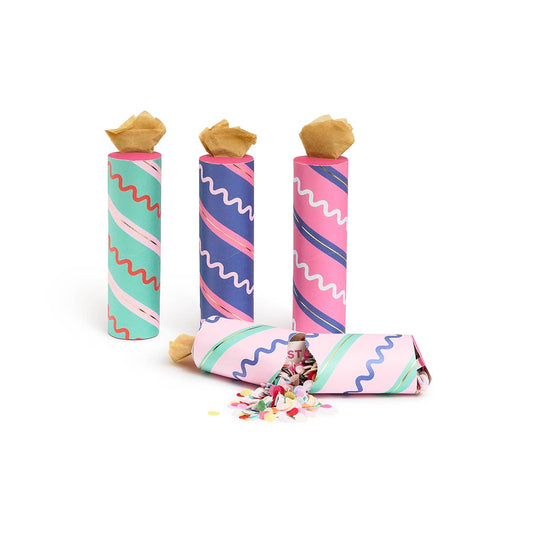 Birthday Wishes Birthday Surprise Party Crackers - 6 pk