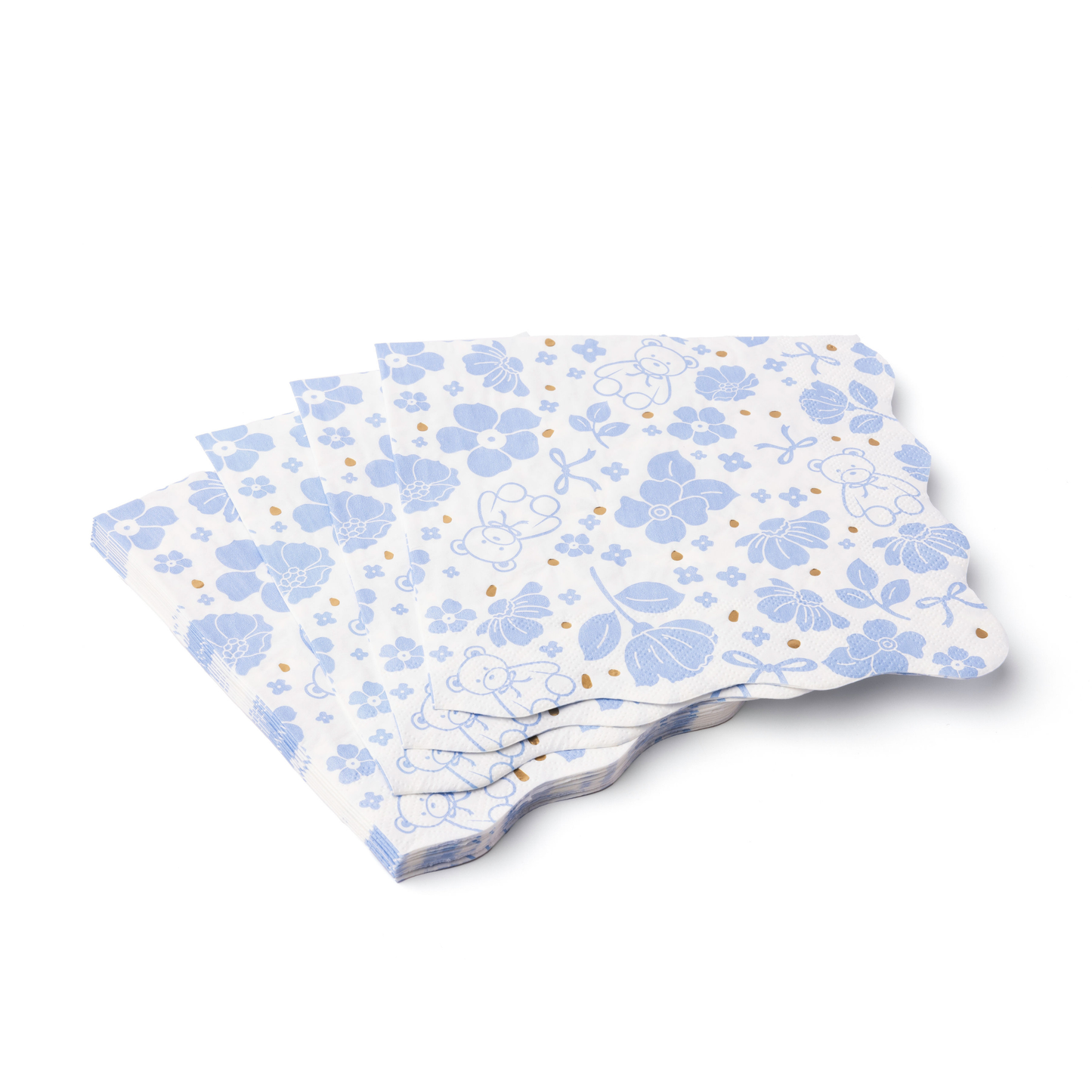 HENRY BEAR BLUE LARGE NAPKINS - 20 pk