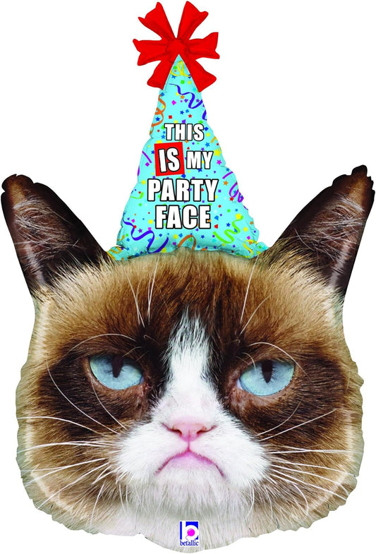36" Grumpy Cat foil balloon