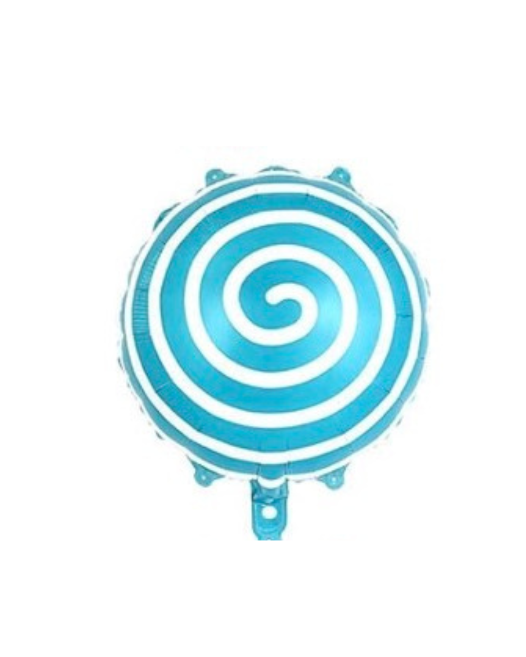 18” Swirl Candy Light Blue