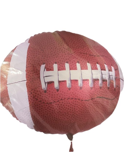 31” Football Balloon with helium