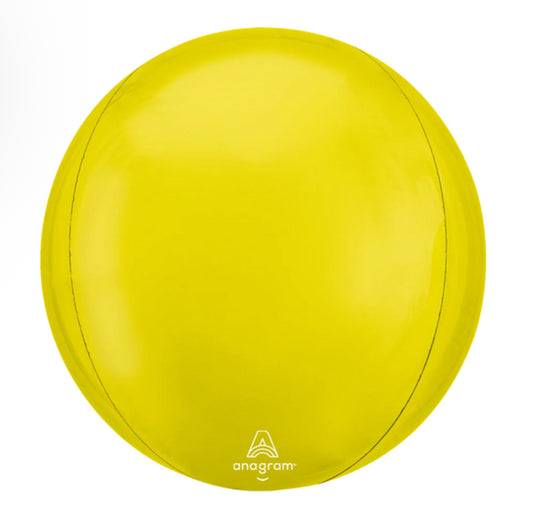 16” Orbz Sphere yellow