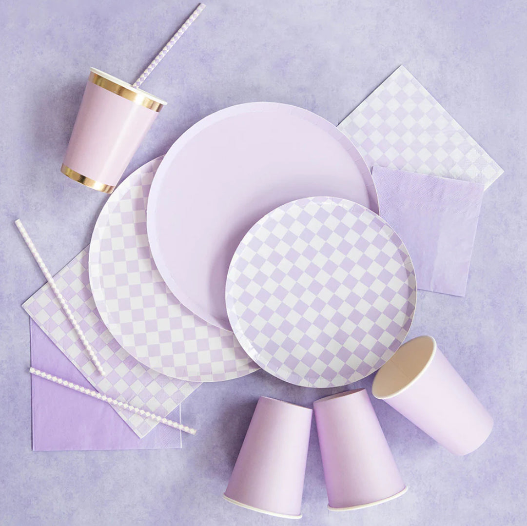 Jollity&Co Lavender 12 oz Cups - 8 Pk.