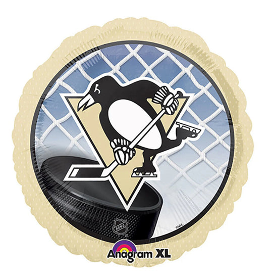 18 inch NHL PITTSBURGH PENGUINS HOCKEY TEAM Foil Balloon