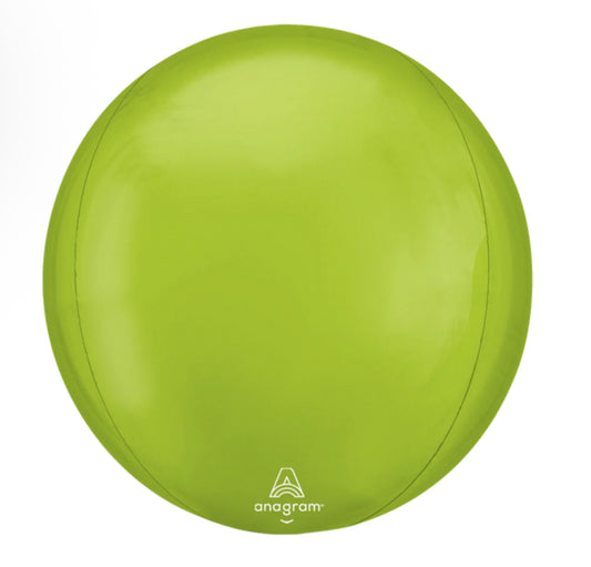 16” Orbz sphere lime green