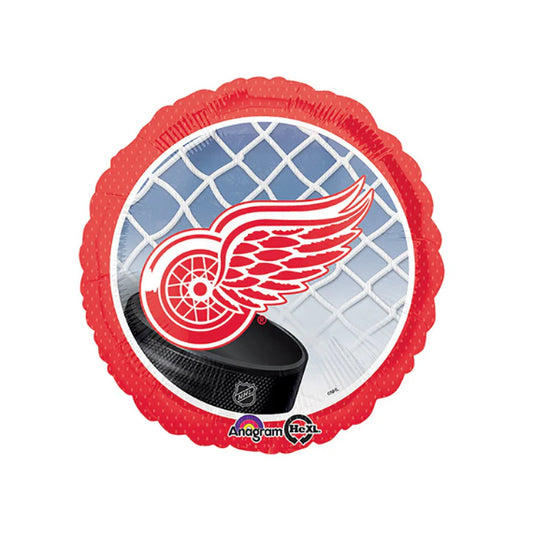 18 inch NHL DETROIT RED WINGS HOCKEY TEAM Foil Balloon