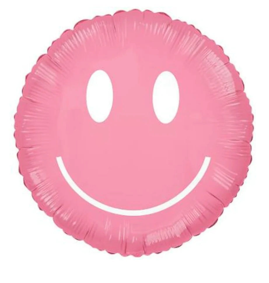 30" Rosy Smile Pink foil balloon