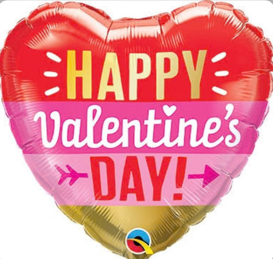 Happy Valentines Day foil Balloon