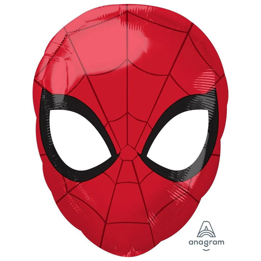 18" Spider-man head foil balloon 1C