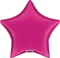 18" prima hot pink foil star