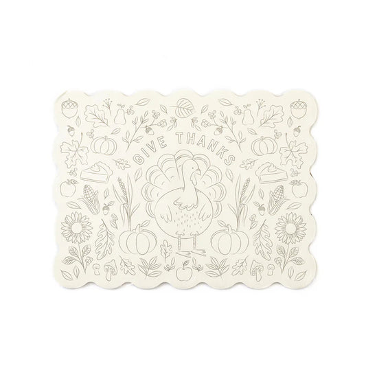 Harvest Placemat Occasions by Shakira - 12 pk
