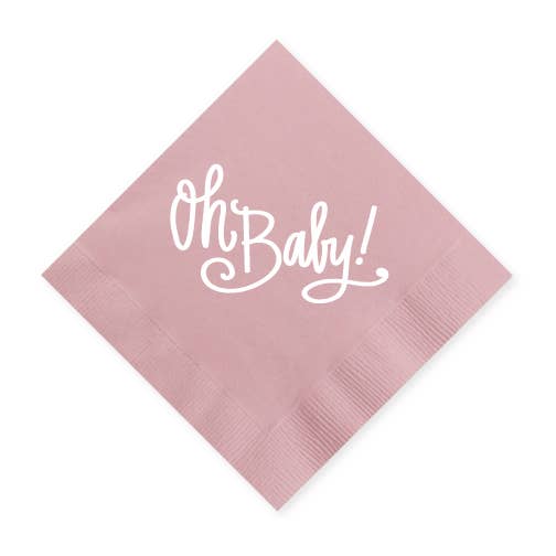 Oh Baby! - Napkins Baby BLUE Napkins - 25 pk