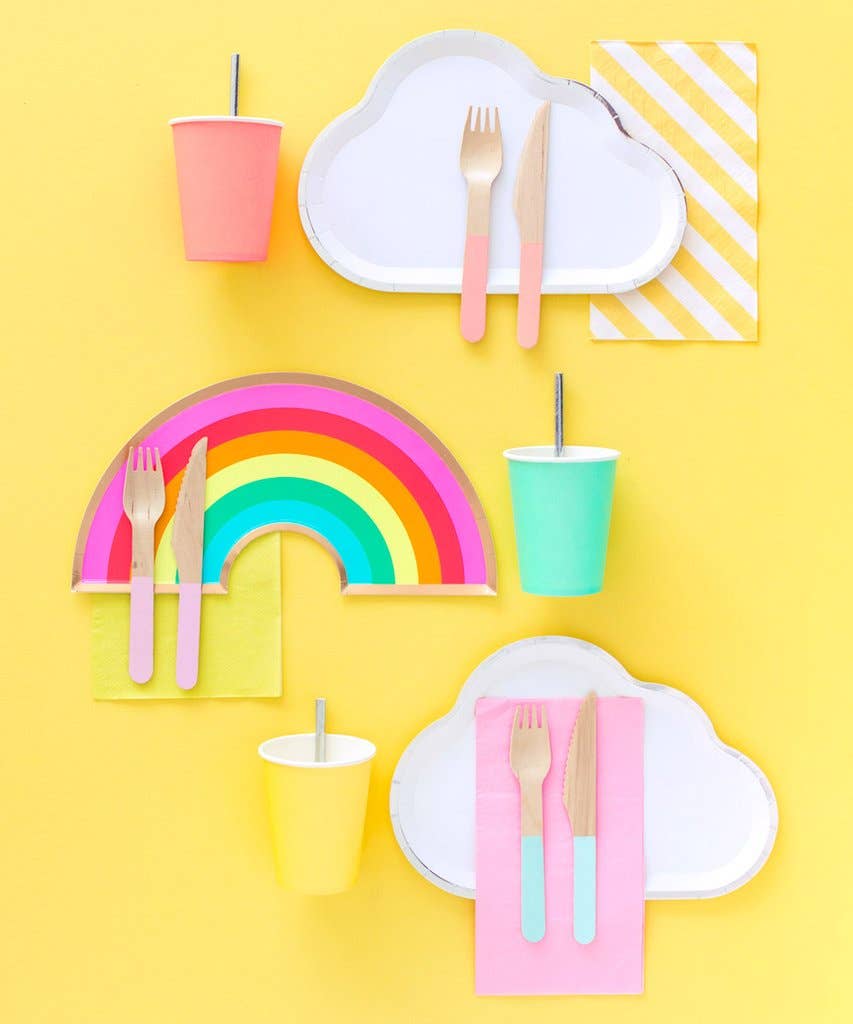 Novelty Plates - Cloud- 8 pk.