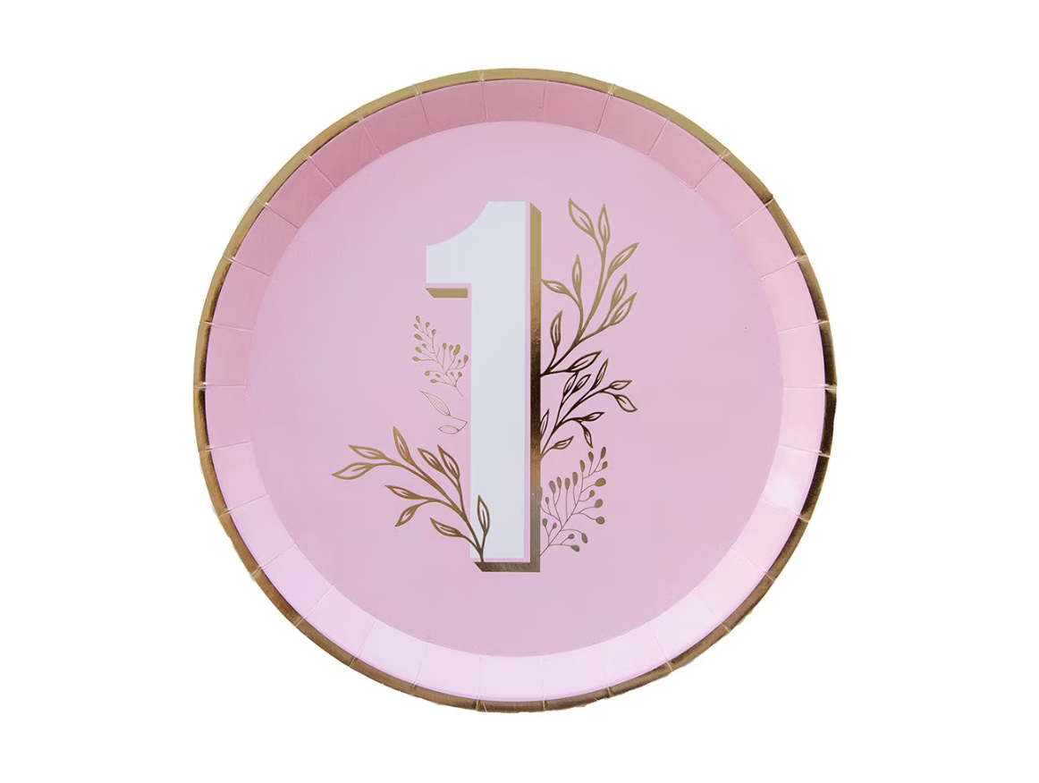 Onederland blue Dinner Plates - 8 Pk.