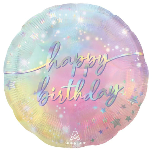 18" Luminous Happy Birthday foil Birthday 1C