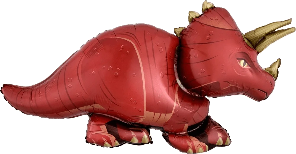 42" Triceratops Giant Dinosaur foil Balloon