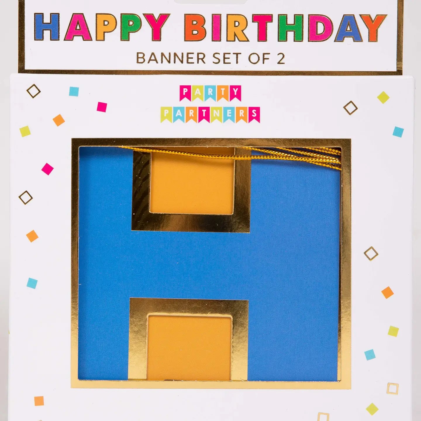 Rainbow Happy Birthday Banner - 1 pk