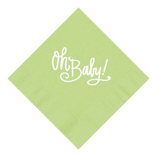 Oh Baby!| Napkins: Baby Pink - 25 pk