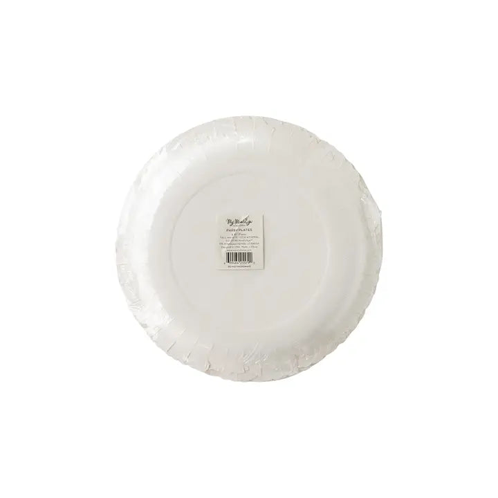 Harvest Leaves Wreath Shaped plate - 8 pk