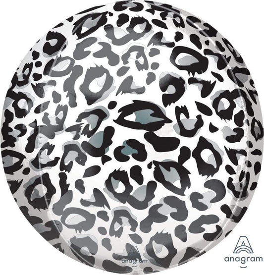 16” Orbz Snow Leopard Animal foil