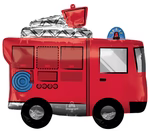 26" Fire Truck foil balloon