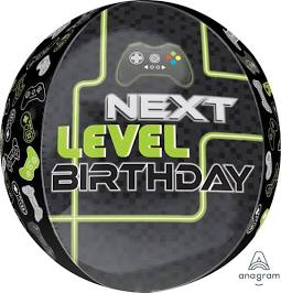 16” Orbz Next Level Birthday foil
