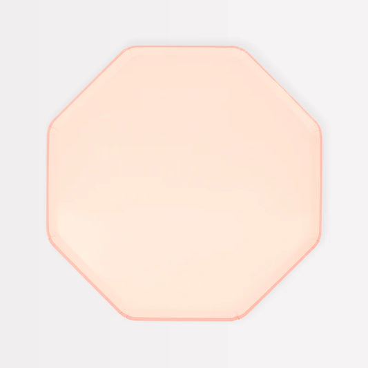 Ballet slipper pink side plates - 8 Pk.
