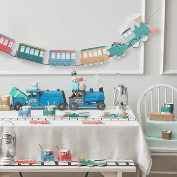 Train plates - 8 pk