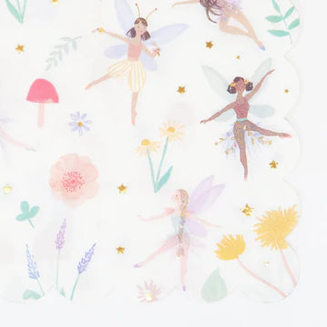 Large Fairy Napkins - 16 Pk.