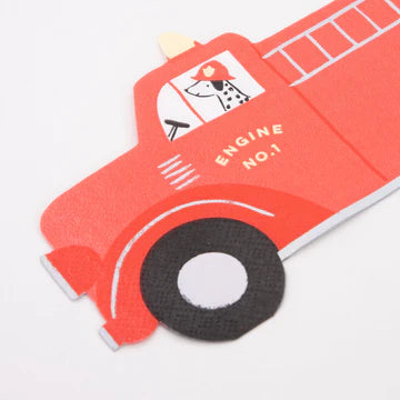Fire Truck napkins - 16 pk