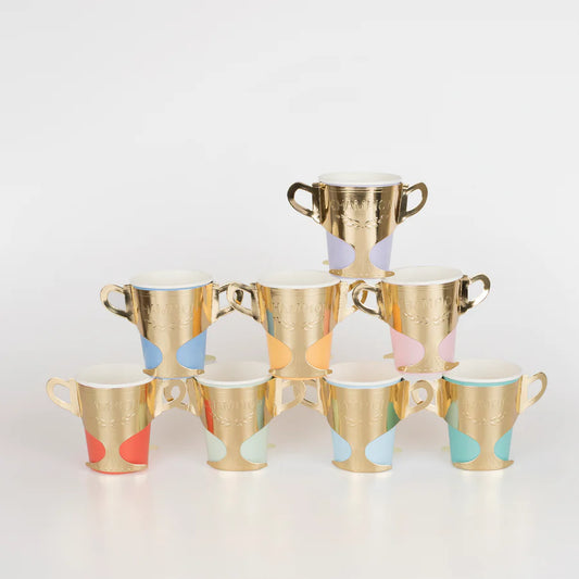 Championship champion trophy cups - 8 pk