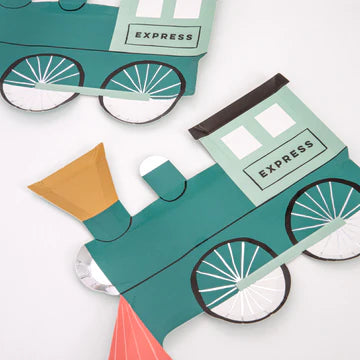 Train plates - 8 pk