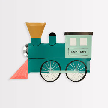 Train plates - 8 pk