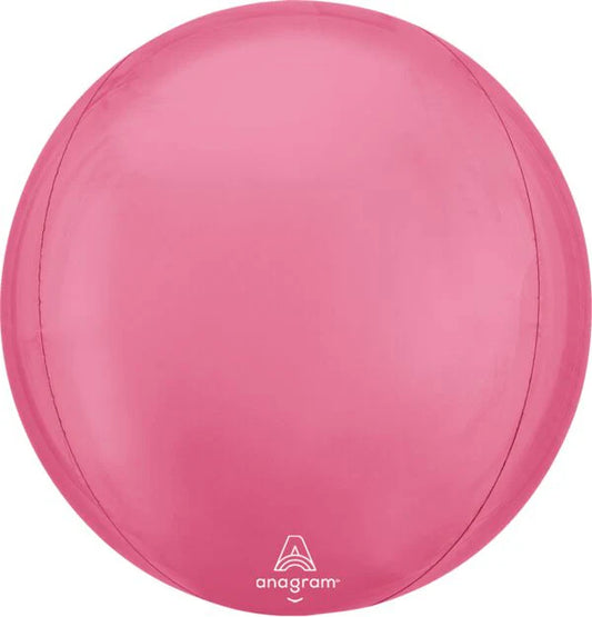 16" Orbz sphere Vibrant pink