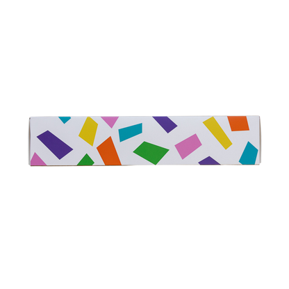 Rainbow Crepe Paper Streamers - pk of 6, 35 ft