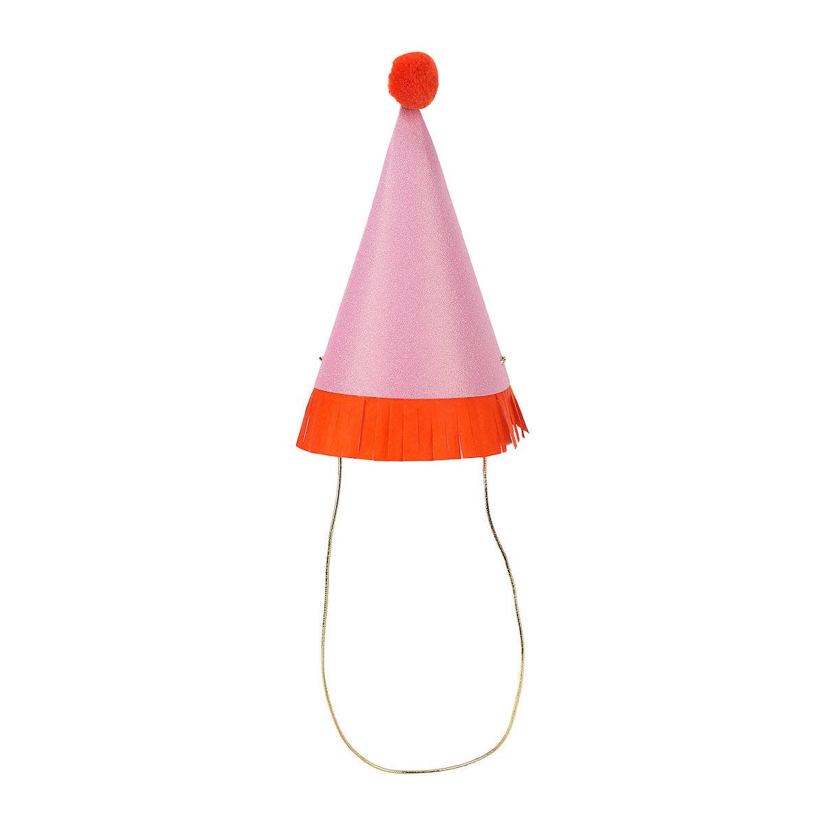 Top Off The Fun Mini Glitter Party Hats Set - 8 pk