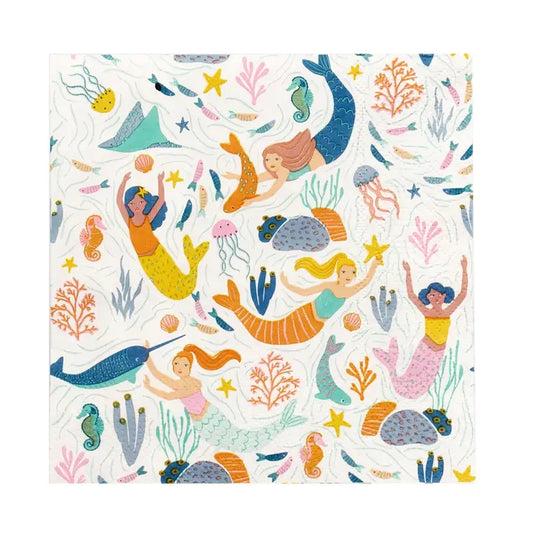 Mermaid napkins- 20 pk.