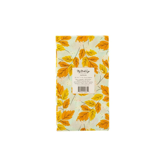 Fall Leaves Guest Towel Napkin - 24 pk