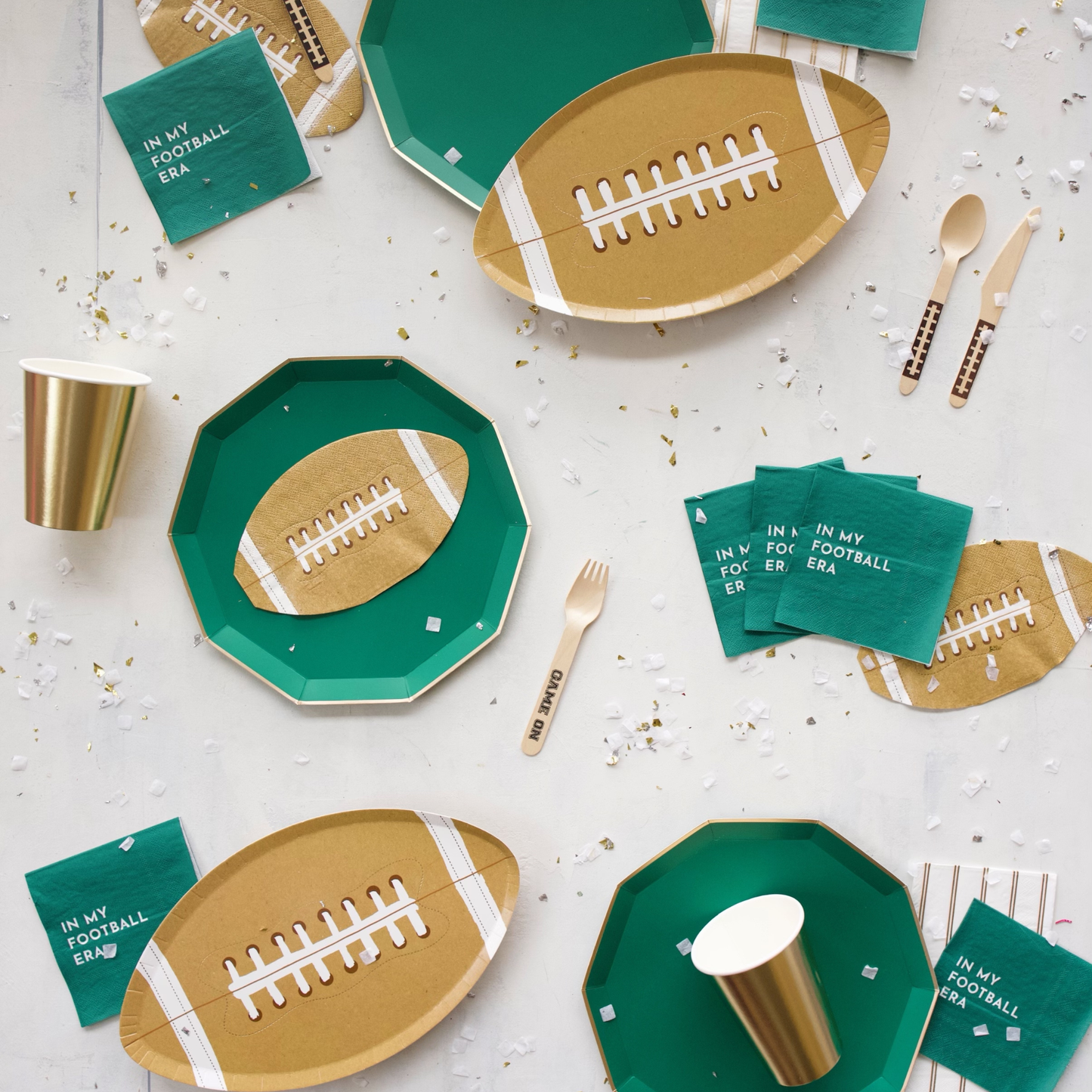 IN MY FOOTBALL ERA COCKTAIL NAPKINS - 20 pk