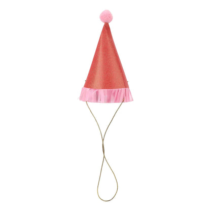 Top Off The Fun Mini Glitter Party Hats Set - 8 pk