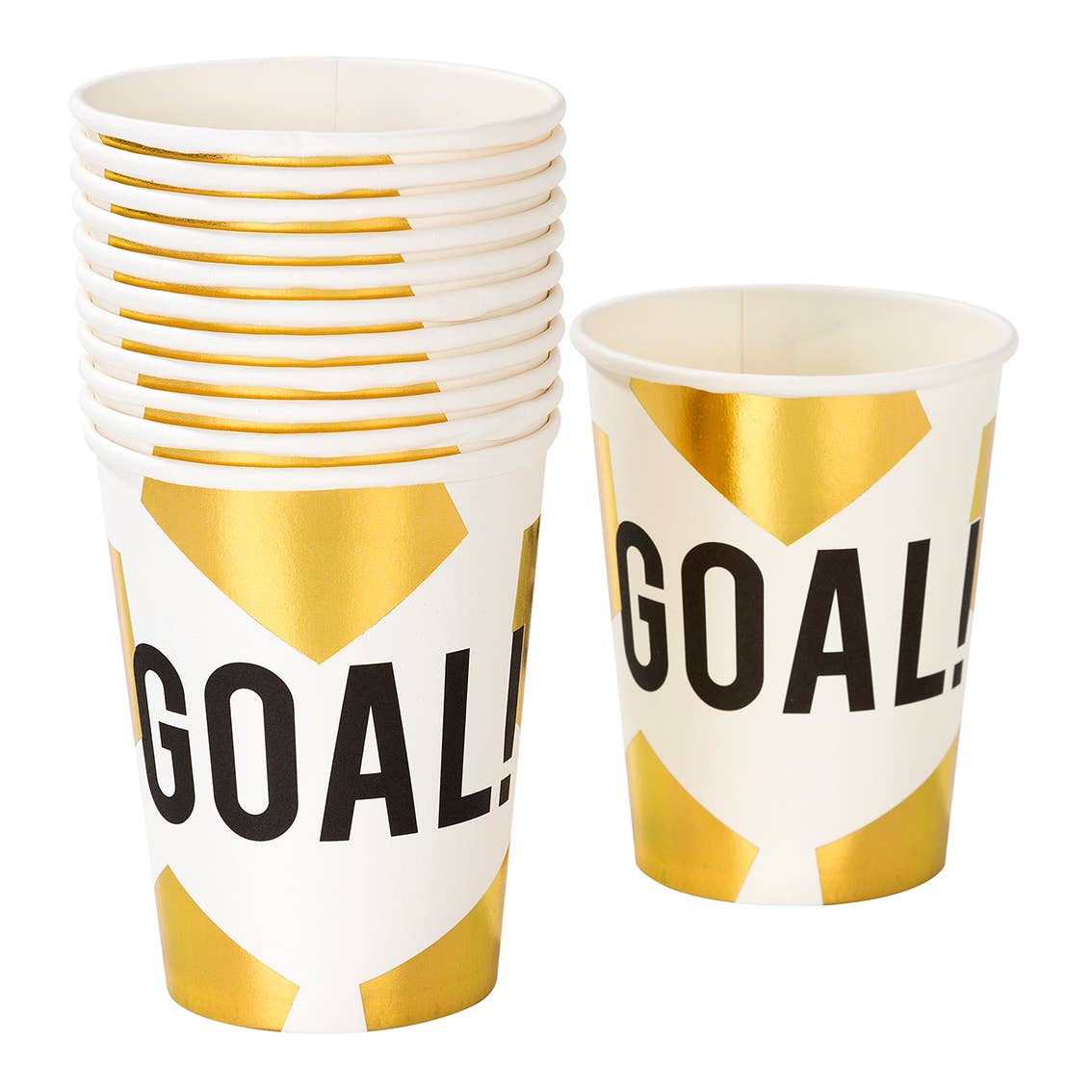 Party Champions Soccer Cups - 12 Pack