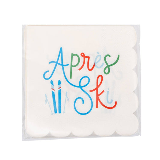 Apres Ski Cocktail Napkin - 24 pk